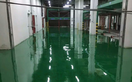 11月甘德甘德环氧地坪施工高峰来袭，梦得来化工多项目同步推进保交付